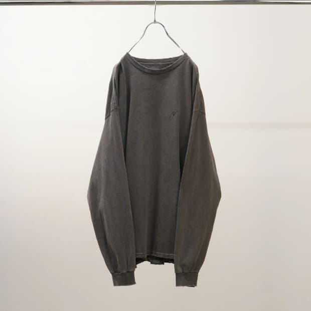 [2] 안셀름 롱슬리브 티셔츠 블랙