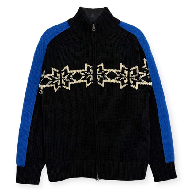 폴로 랄프로렌 노르딕 패턴 니트 집업 가디건