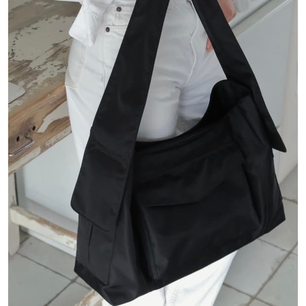 포시 fosea 포켓 빅 숄더백(숏버전)