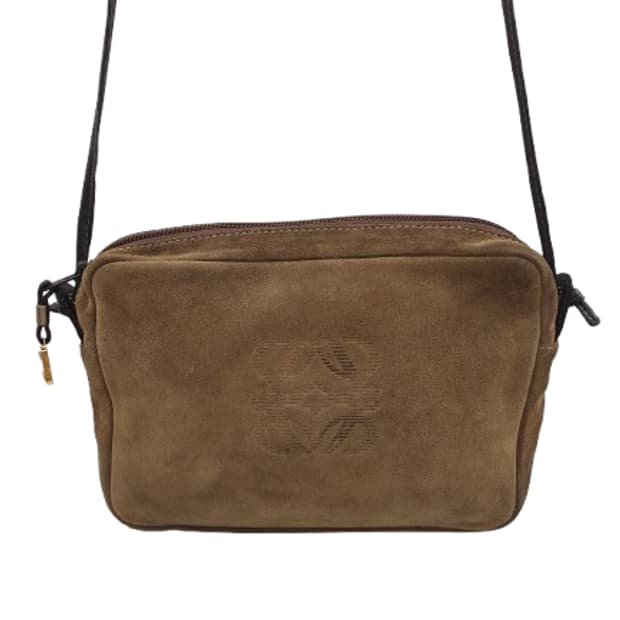 로에베 스웨이드 크로스백