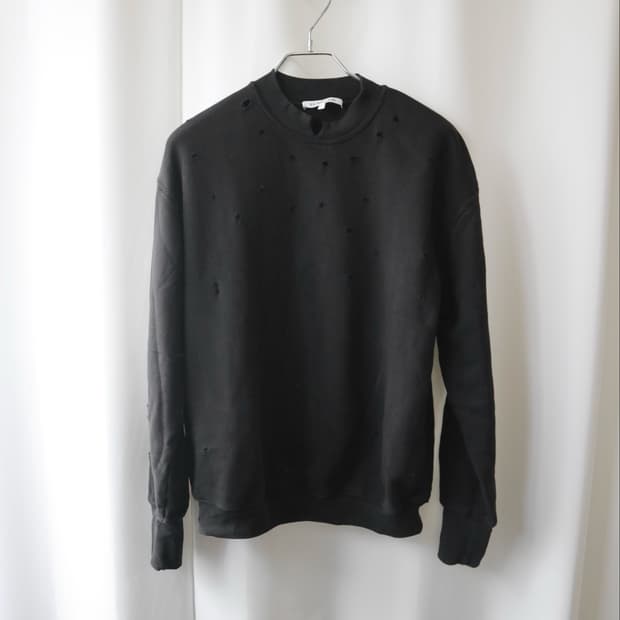Helmut Lang punching sweater 
