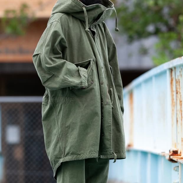 [1] 헤릴(HERILL) 1951 피쉬테일 덕파카 올리브