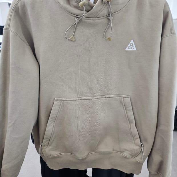 나이키 ACG 써마핏 후드티 베이지 M