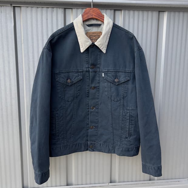 [L] 90s 이태리제 리바이스 라이너 트러커 자켓 71503