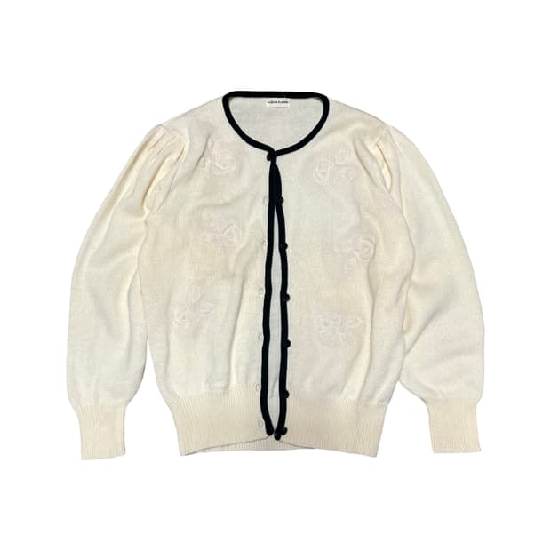 vintage rose cardigan