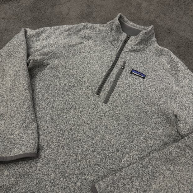 [ 정품/L ] 파타고니아 베터 스웨터 쿼터 집 풀오버 플리스 긴팔