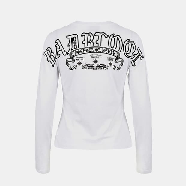 Mystic Print Fitted Long Sleeve T-Shirt