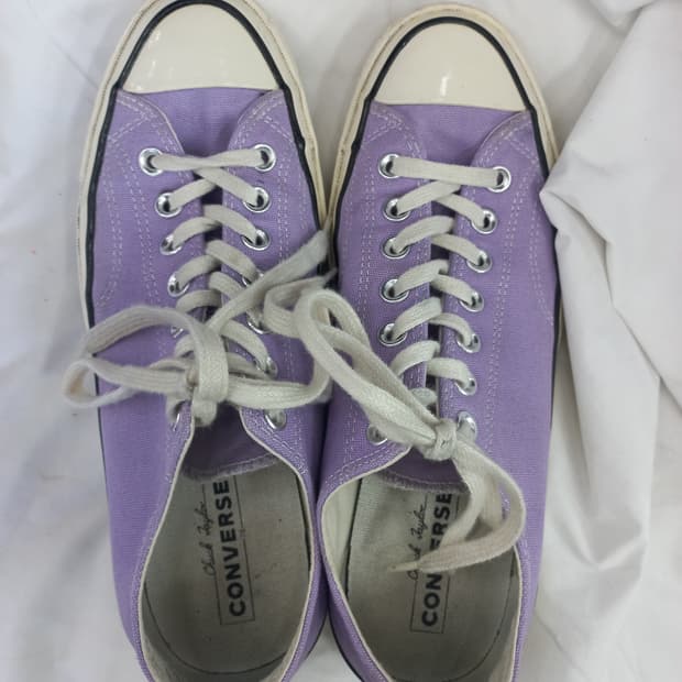 컨버스 척테일러 로우 라벤더 270mm