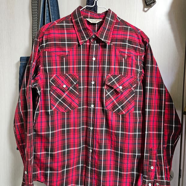 00s levi's 레드탭 웨스턴셔츠 m사이즈 