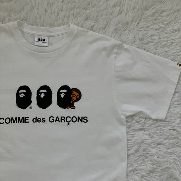 꼼데가르송 베이프 콜라보 반팔