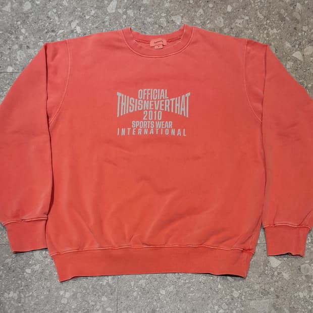 💥디스이즈네버댓 피그먼트 다잉 스웻셔츠 (M)   