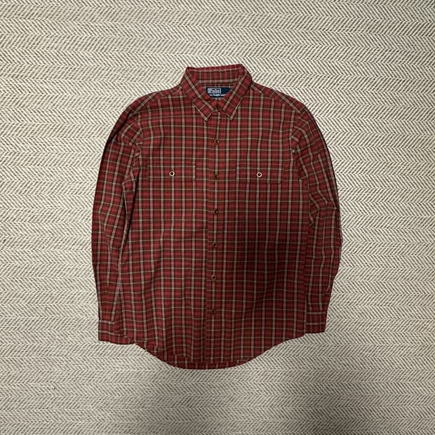 POLO RALPH LAUREN elbow patch shirt