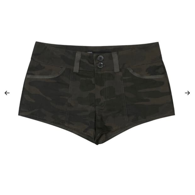 보헤미안서울 카모플라쥬 미니 숏츠