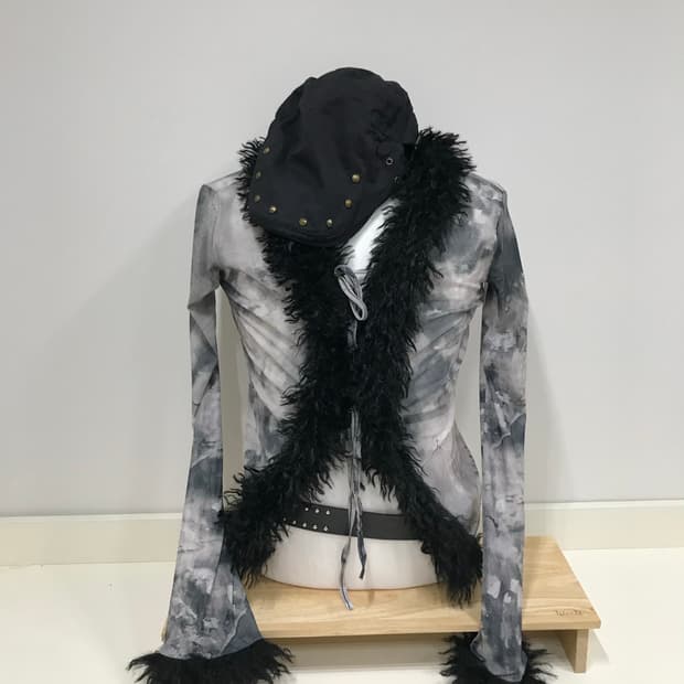 Y2K mash shirt jacket 