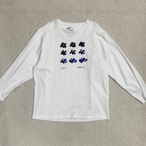 자라 아더에러 협업 롱슬리브 L-XL 오버핏