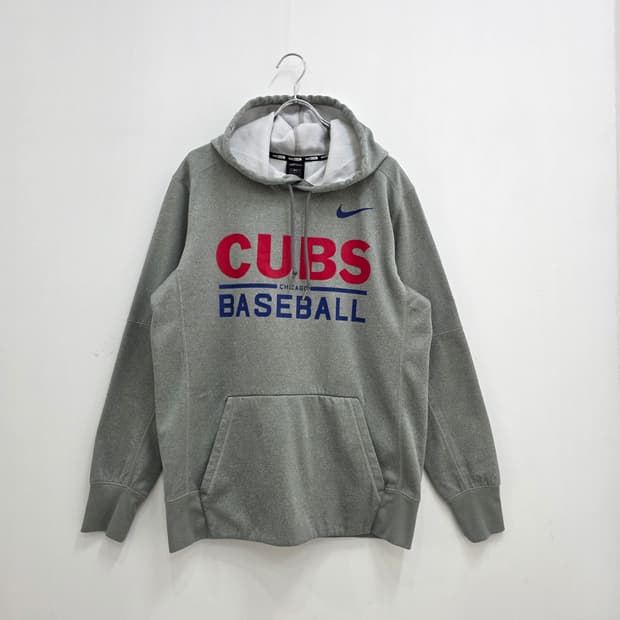 나이키 MLB 시카고 컵스 드라이핏 기모 후드티 