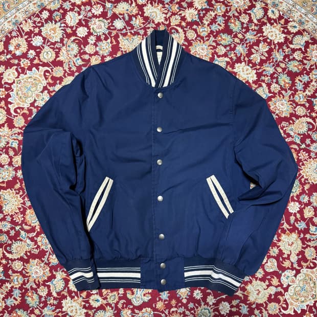 80's 골든베어 블루종 자켓 네이비