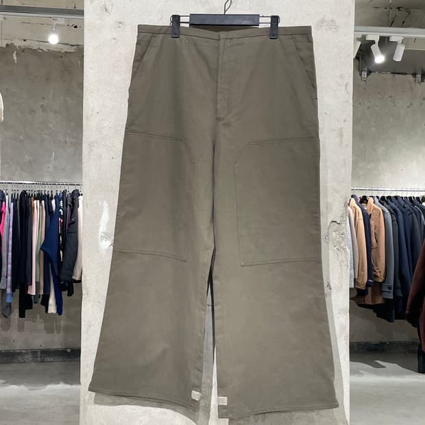 아크네 스튜디오 16A/W 카키 페이즈 워크 팬츠