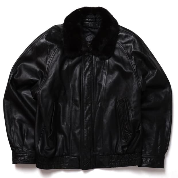 입생로랑 YvesSaintLaurent Lamb Leather Jacke