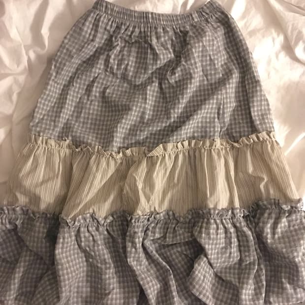 vintage frill skirt
