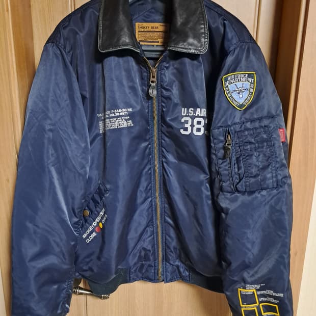 스모키베어 패딩 항공점퍼 XL