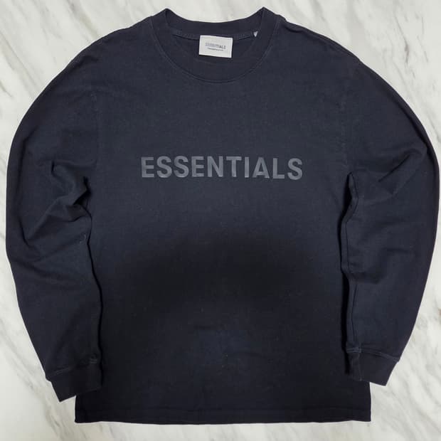 피오갓에센셜 블랙 롱 슬리브