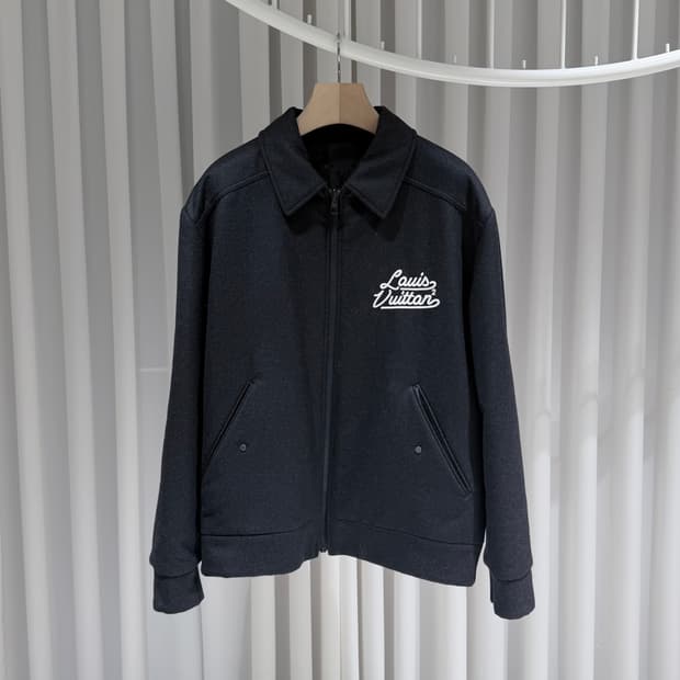 (A+/52) / 루이비통 니고 모노그램 리버시블 패디드 블루종 자켓