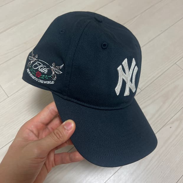 키스 x 뉴에라 뉴욕 메츠 나일론 9피프티 A프레임 블랙