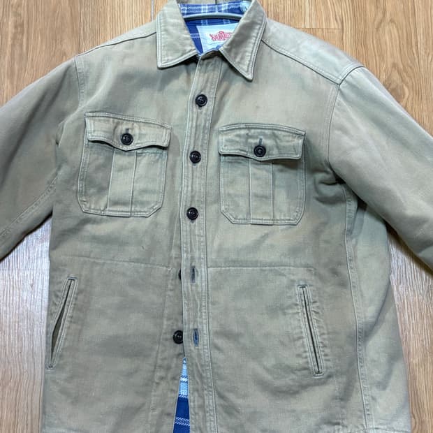 할리우드랜치마켓 베이지 패치워크 자켓