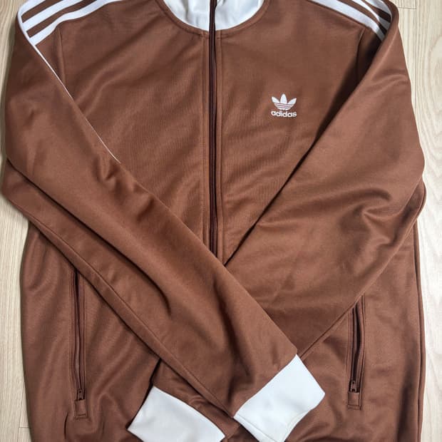 아디다스 오리지널스 베켄바우어 트랙탑 브라운 M (Adidas Origi