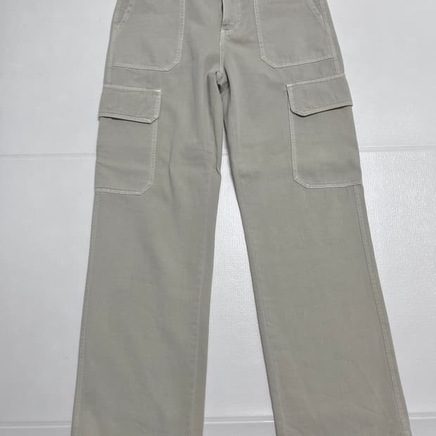 자라 ZARA 카고팬츠 카키베이지 36