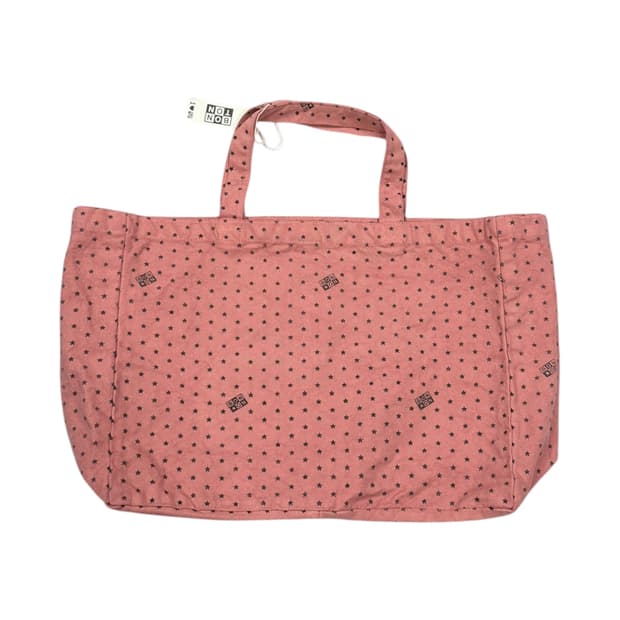 BONTON 봉통 별스타 토트백 가방 핑크