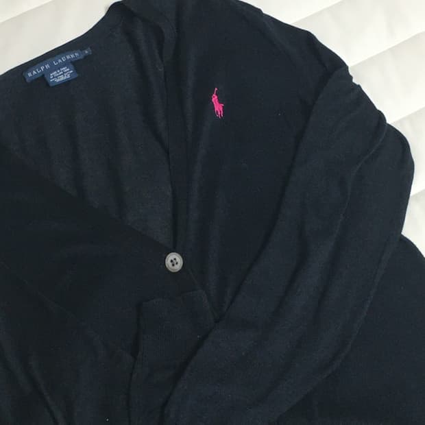폴로 랄프로렌 네이비 가디건 S