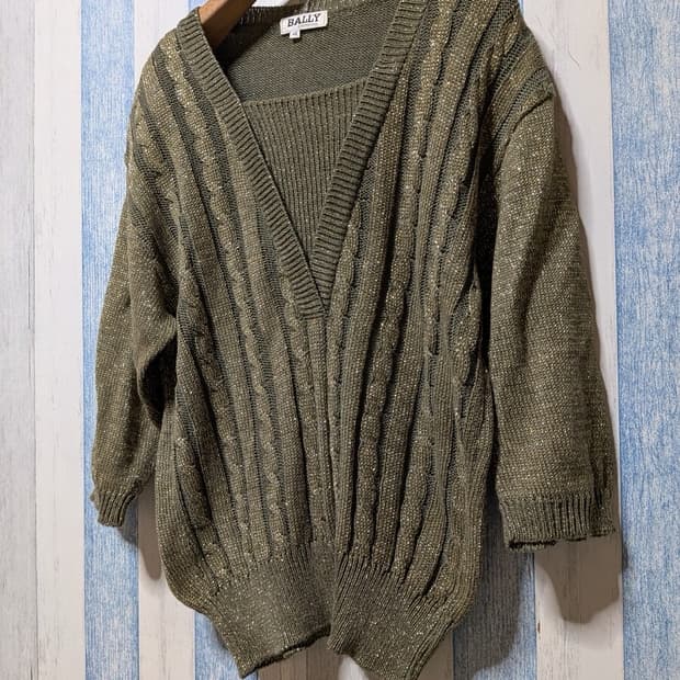 Bally double layered knit