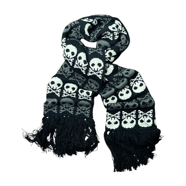 [Stream] 스트림 윈터 스컬 프린팅 머플러