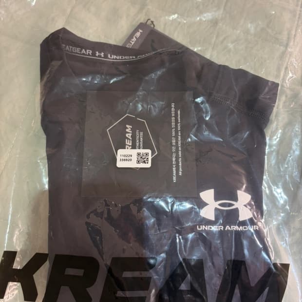 언더아머 히트기어 반팔 s