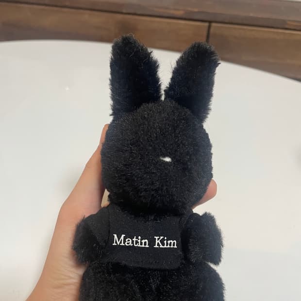 [정품]마뗑킴 블랙 버니 키링