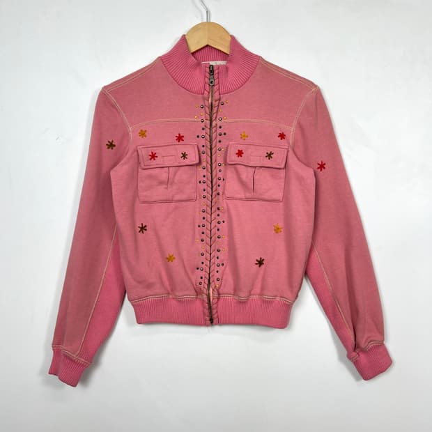 J.vtg 엠브로이드 스터드 디테일 자켓