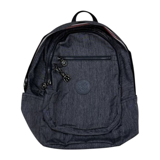 키플링 빈티지 데님 포켓 백팩 가방