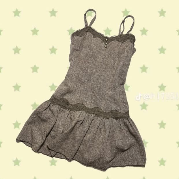 리즈리사 개대장 초코크림  라떼 로맨틱 갸루 원피스