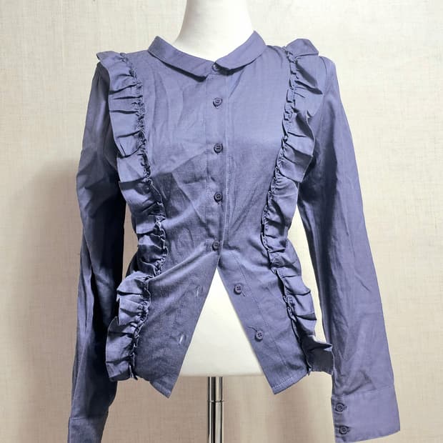 빈티지 공포겜여주 셔츠 블라우스