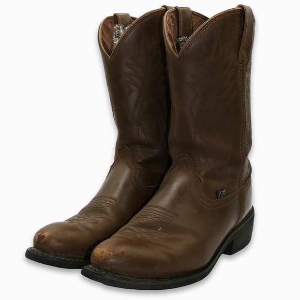 저스틴(Justin) 웨스턴 레더 부츠 9D(270)사이즈 BT270