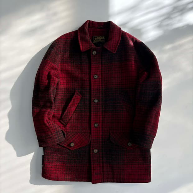 [S] 에디바우어 USA made. 헤비 울 헌팅 자켓 코트