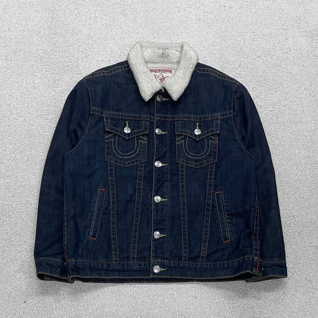 트루릴리전 쉐르파 트러커 데님 자켓