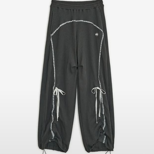 허그유어스킨 레이스 조거팬츠 츄리닝 바지