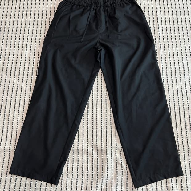 (새상품) 에이카화이트 - 와이드 슬랙스 