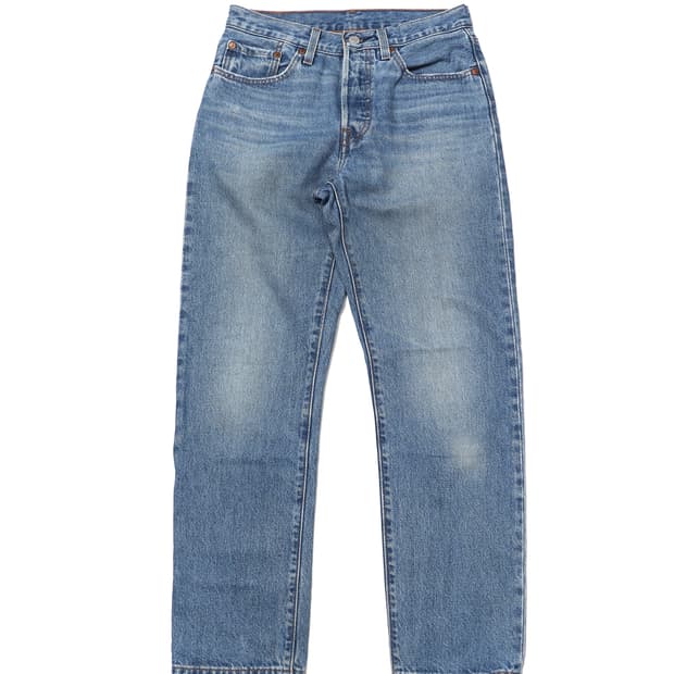 LEVIS 501 버튼플라이 연청 데님 팬츠 women 26