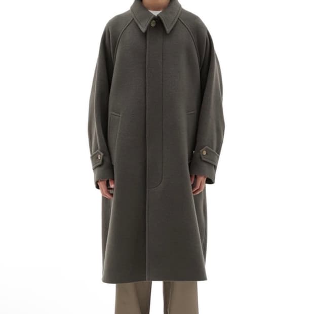 22FW 브라운야드 발마칸 코트