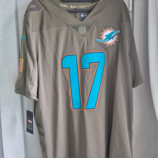나이키 NFL 마이애미 유니폼 져지 미식축구 xl