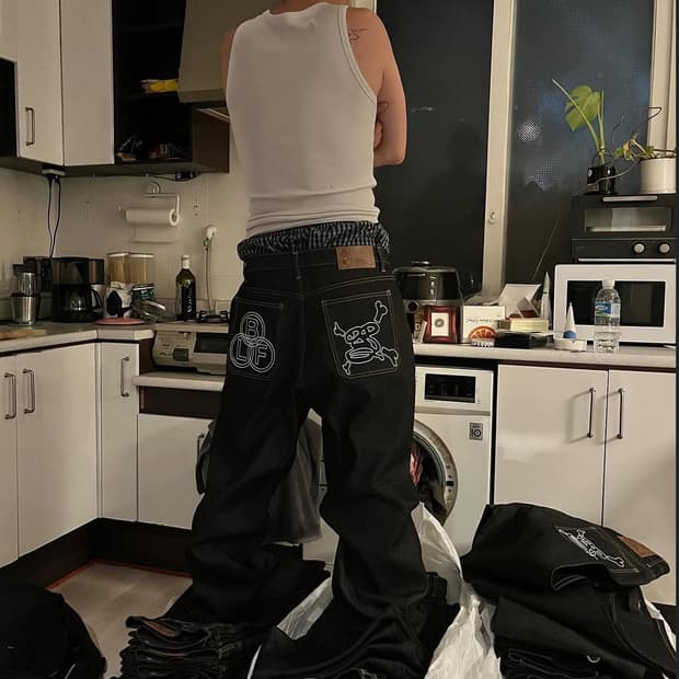 보이롱페이스 데님